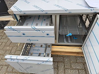 Marecos - 3 deurs + 2 lades ongebruikt - koelwerkbank - afbeelding 3 van  5