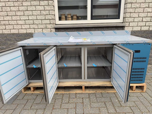 Marecos - 4 deurs + 2 lades ongebruikt - koelwerkbank - afbeelding 2 van  8