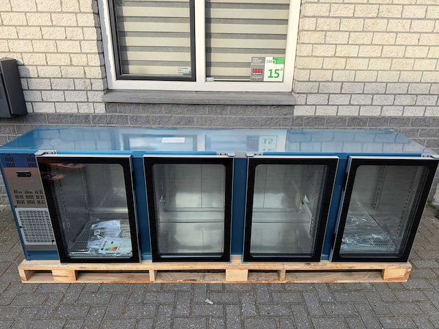 Marecos - 4 deurs glas ongebruikt - koelwerkbank - afbeelding 1 van  5
