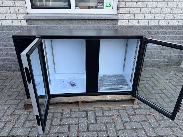 Marecos onegbruikt - 2 glas deurs - koelwerkbank / barkoeling - afbeelding 7 van  7