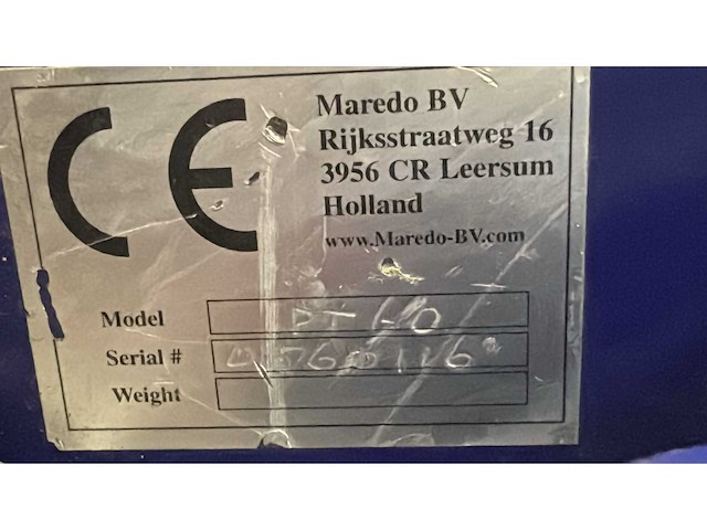 Maredo verticuteermachine - afbeelding 2 van  10