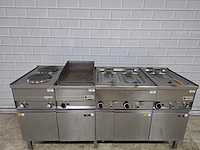 Mareno - complete elektrische rvs bakkooklijn / frituur - afbeelding 3 van  10