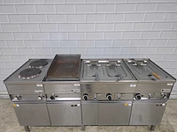 Mareno - complete elektrische rvs bakkooklijn / frituur - afbeelding 4 van  10