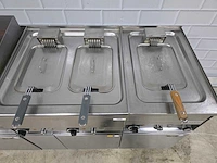 Mareno - complete elektrische rvs bakkooklijn / frituur - afbeelding 5 van  10