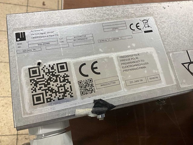 Mareno bse-40dmb verwarmde frietuitwerppan - afbeelding 6 van  6