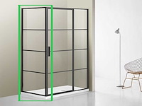 Marenza bellini zijwand easyclean 8mm glas 100x200cm sw543443 - afbeelding 1 van  4