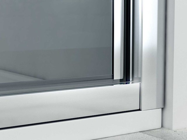Marenza fold vouwdeur 90x190cm chroom easy clean antikalk sw8416 - afbeelding 4 van  5