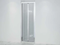 Marenza fold vouwdeur 90x190cm chroom easy clean antikalk sw8416 - afbeelding 2 van  5