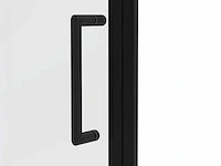 Marenza neptune 5000 douchedeur 85x200cm mat zwart antikalk easyclean sw538303 - afbeelding 2 van  6
