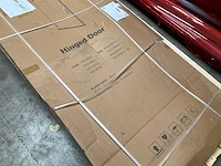 Marenza neptune 5000 douchedeur 95x200 mat zwart antikalk sw538304 - afbeelding 4 van  4