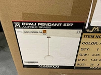 Maretti opali pendant e27 antique brass - afbeelding 2 van  4