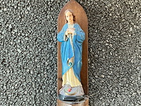 Maria beeld op wandplank - afbeelding 2 van  3