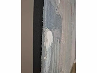 Maria strabel - acryl/mixed media op doek - 90 x 50 - afbeelding 4 van  4