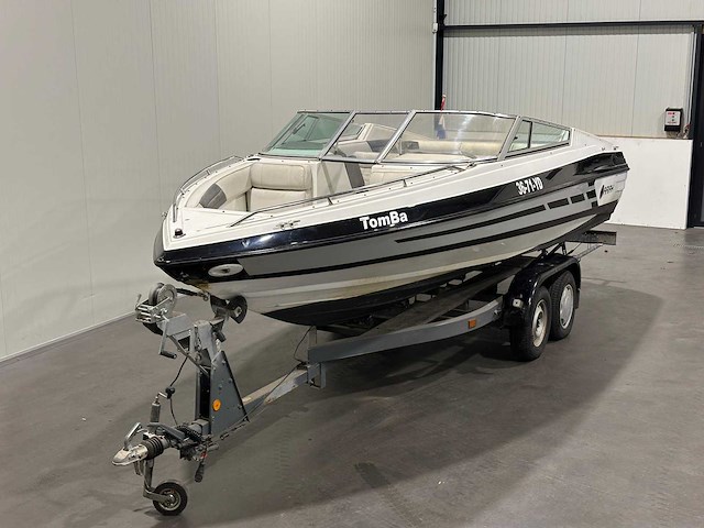 Mariah shabah mercruiser 5.7/v8 alpha one speedboot 36-71-yd incl trailer met kenteken 75-wh-fv - afbeelding 12 van  28