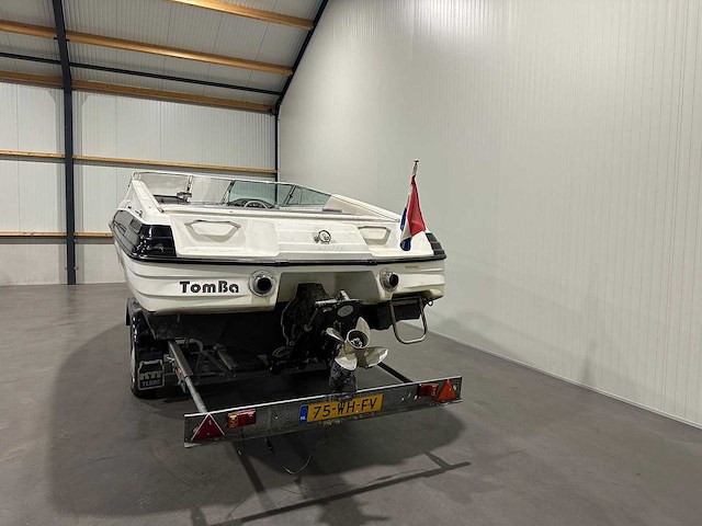 Mariah shabah mercruiser 5.7/v8 alpha one speedboot 36-71-yd incl trailer met kenteken 75-wh-fv - afbeelding 25 van  28