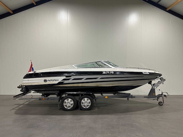 Mariah shabah mercruiser 5.7/v8 alpha one speedboot 36-71-yd incl trailer met kenteken 75-wh-fv - afbeelding 27 van  28