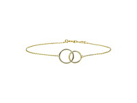 Marie-celeste armband rondjes geelgoud - afbeelding 1 van  1