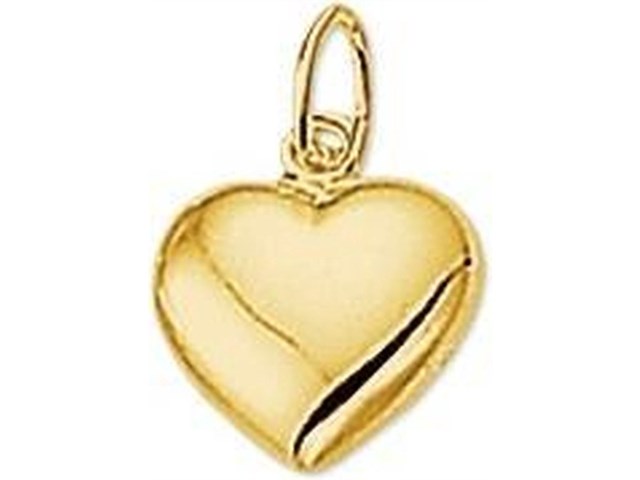 Marie celeste hanger hart goud - afbeelding 1 van  4