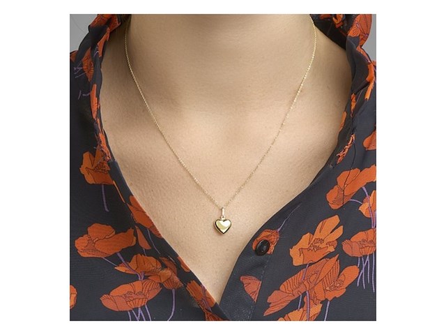 Marie celeste hanger hart goud - afbeelding 4 van  4