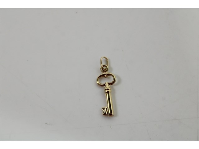 Marie celeste hanger sleutel goud - afbeelding 1 van  1