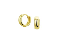 Marie celeste klapoorringen - 10 mm - goud