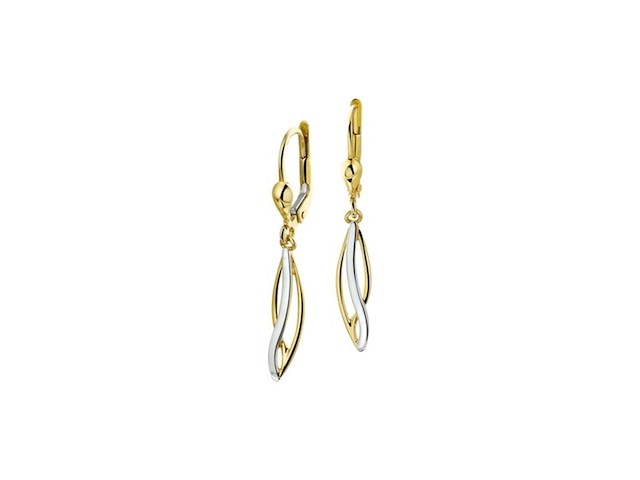 Marie celeste oorhangers brisur haak goud - afbeelding 1 van  1