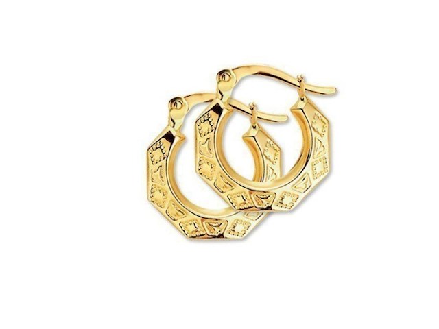 Marie celeste oorringen lapide 14.5 mm goud - afbeelding 1 van  1