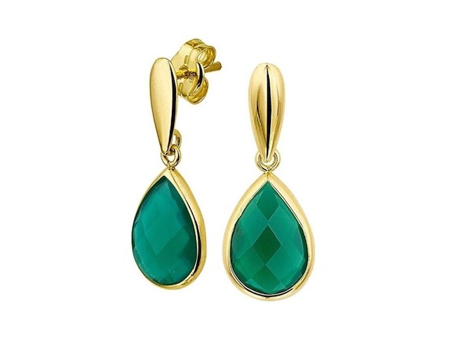 Marie celeste overhangers agaat goudgeel - afbeelding 1 van  1