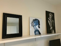 Marilyn monroe, audrey hepburn prent in lijst (5x) - afbeelding 2 van  8