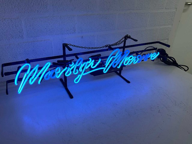 Marilyn monroe glas neon - afbeelding 2 van  3