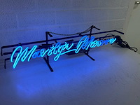 Marilyn monroe glas neon - afbeelding 2 van  3