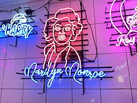 Marilyn monroe glas neon - afbeelding 1 van  2