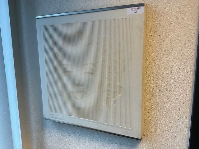 Marilyn moroe betonnen wanddecoratie - afbeelding 1 van  3