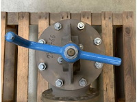 Marine bronze dn125 hand operated gate valve pn6 - durable corrosion resistant valve for ship and offshore use - afbeelding 3 van  6