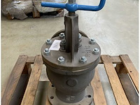 Marine bronze dn125 hand operated gate valve pn6 - durable corrosion resistant valve for ship and offshore use - afbeelding 4 van  6