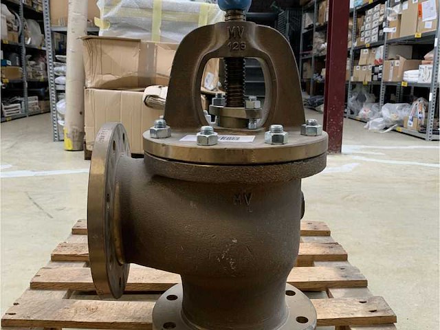 Marine bronze dn125 hand operated gate valve pn6 - durable corrosion resistant valve for ship and offshore use - afbeelding 5 van  6