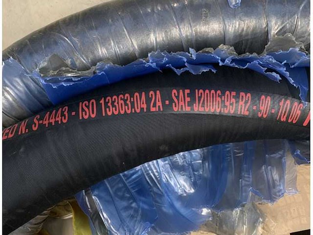 Marine exhaust hose 90mm - durable flexible rubber pipe for wet exhaust systems, dnv approved - afbeelding 3 van  4