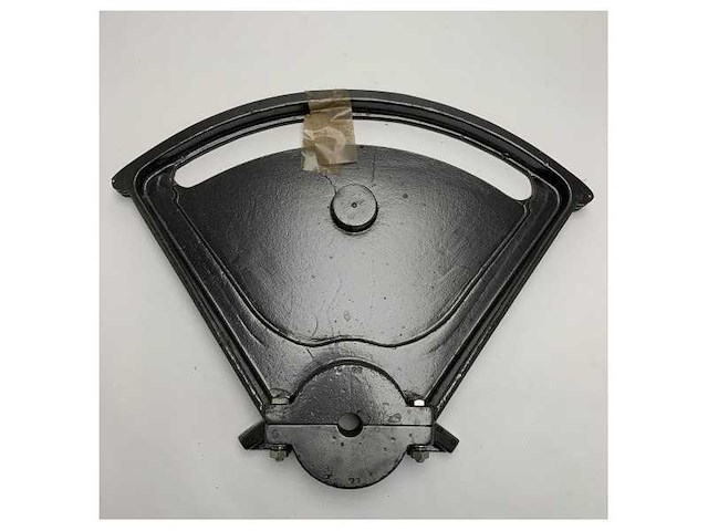 Marine grade 380mm black coated metal quadrant for durable nautical navigation and positioning - afbeelding 7 van  7