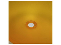 Marine orange oval high quality washbasin - arancio/047 - afbeelding 3 van  5