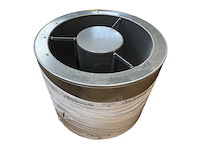 Marine stainless steel silencer gianneschi – durable sound muffler for maritime ventilation systems - afbeelding 1 van  5