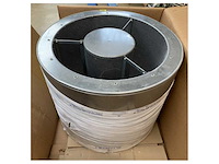 Marine stainless steel silencer gianneschi – durable sound muffler for maritime ventilation systems - afbeelding 2 van  5