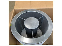 Marine stainless steel silencer gianneschi – durable sound muffler for maritime ventilation systems - afbeelding 4 van  5
