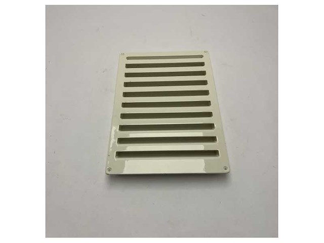 Marine stainless steel white coated ventilation grille - durable corrosion-resistant vent for maritime use - afbeelding 2 van  4