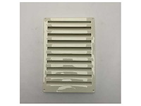 Marine stainless steel white coated ventilation grille - durable corrosion-resistant vent for maritime use - afbeelding 3 van  4