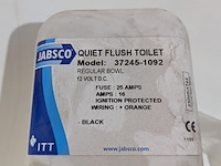 Marine toilet jabsco, quiet flush toilet 37245-1092 - afbeelding 6 van  10