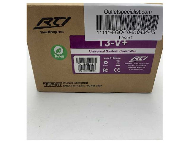 Marine touch screen remote control rti t3v plus - durable universal controller for maritime systems - afbeelding 6 van  6