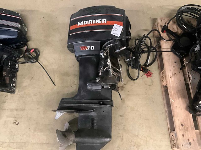 Mariner - 70 pk - buitenboordmotor - afbeelding 2 van  7