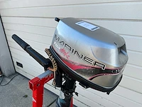 Mariner 4pk 4 takt kortstaart buitenboordmotor - afbeelding 2 van  9