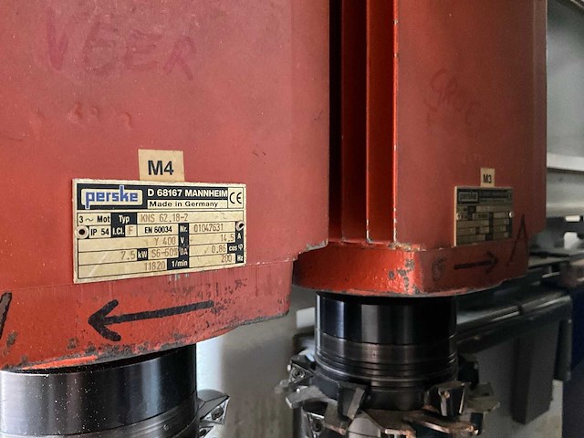 Marinus profix 2003-2 afkort- en profileermachine - afbeelding 4 van  23