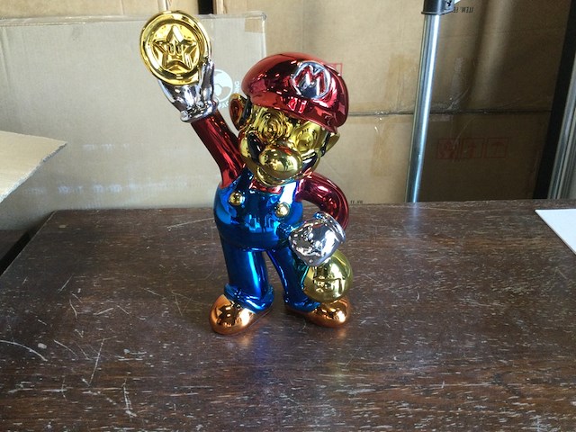 Mario bros sculptuur, lior 24 - afbeelding 1 van  5